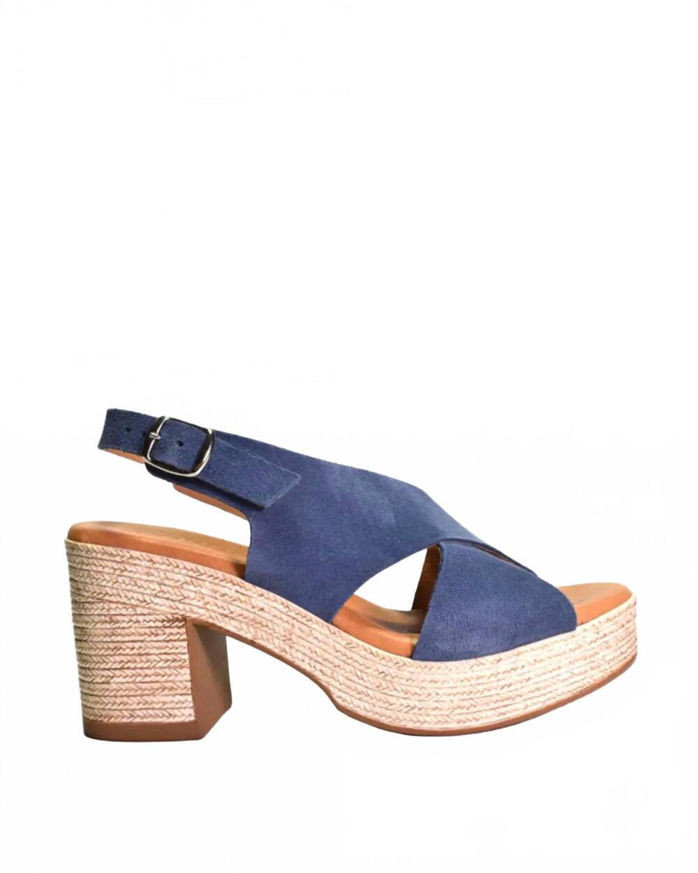 NEW CORDANI women's marianne sandal in iris suede